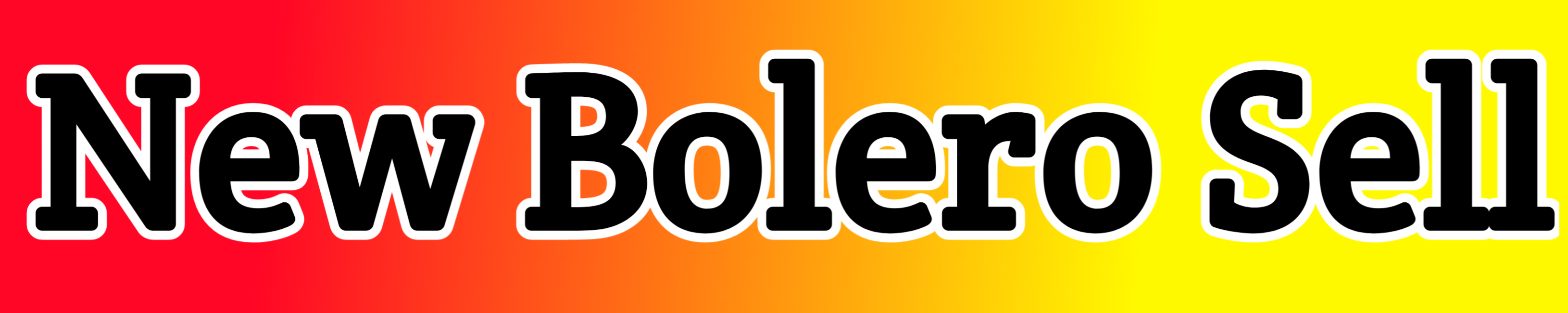 New Bolero Sell