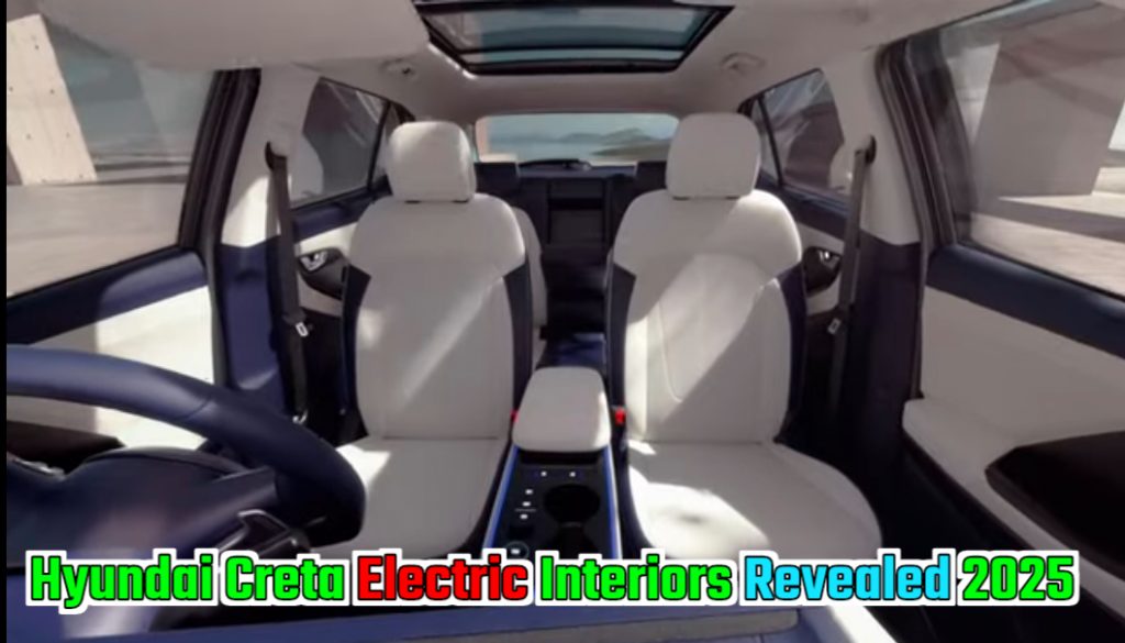 Hyundai Creta Electric Interiors Revealed 2025