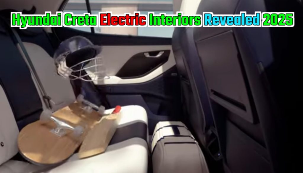 Hyundai Creta Electric Interiors Revealed 2025