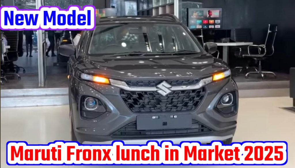 Maruti Fronx launch in market with budget price and perfect features