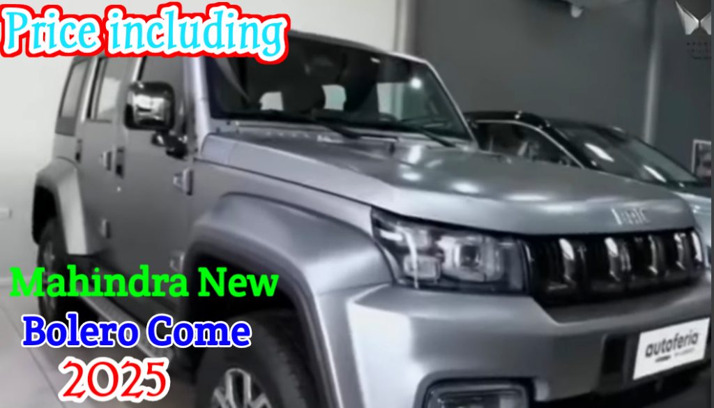 Mahindra New Bolero come in perfect look 2025, fight with Tata Safari