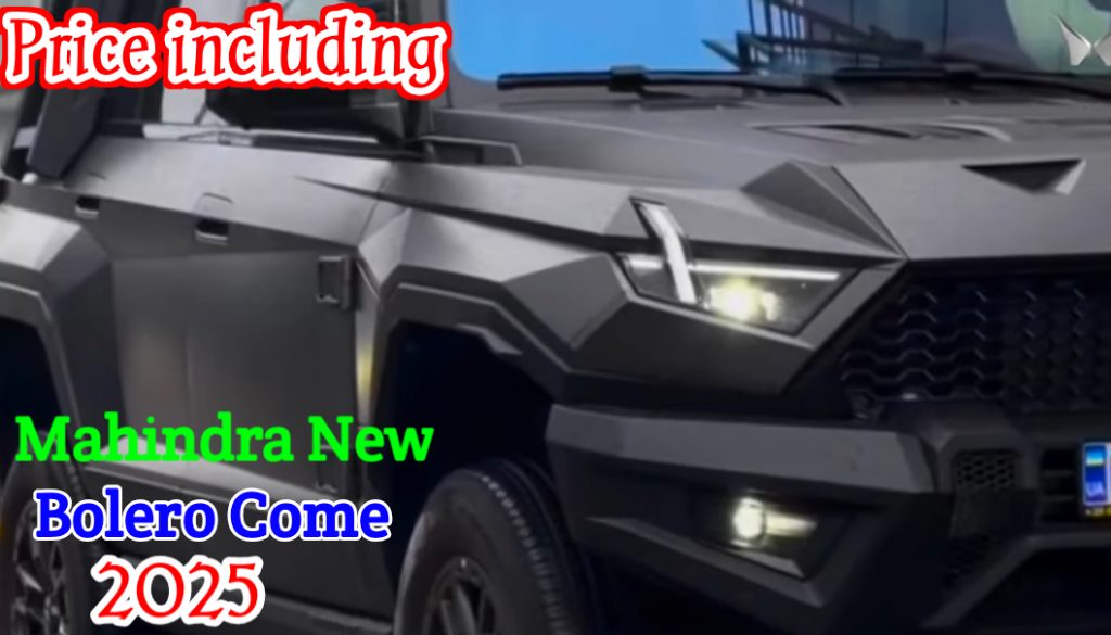 Mahindra New Bolero come in perfect look 2025, fight with Tata Safari