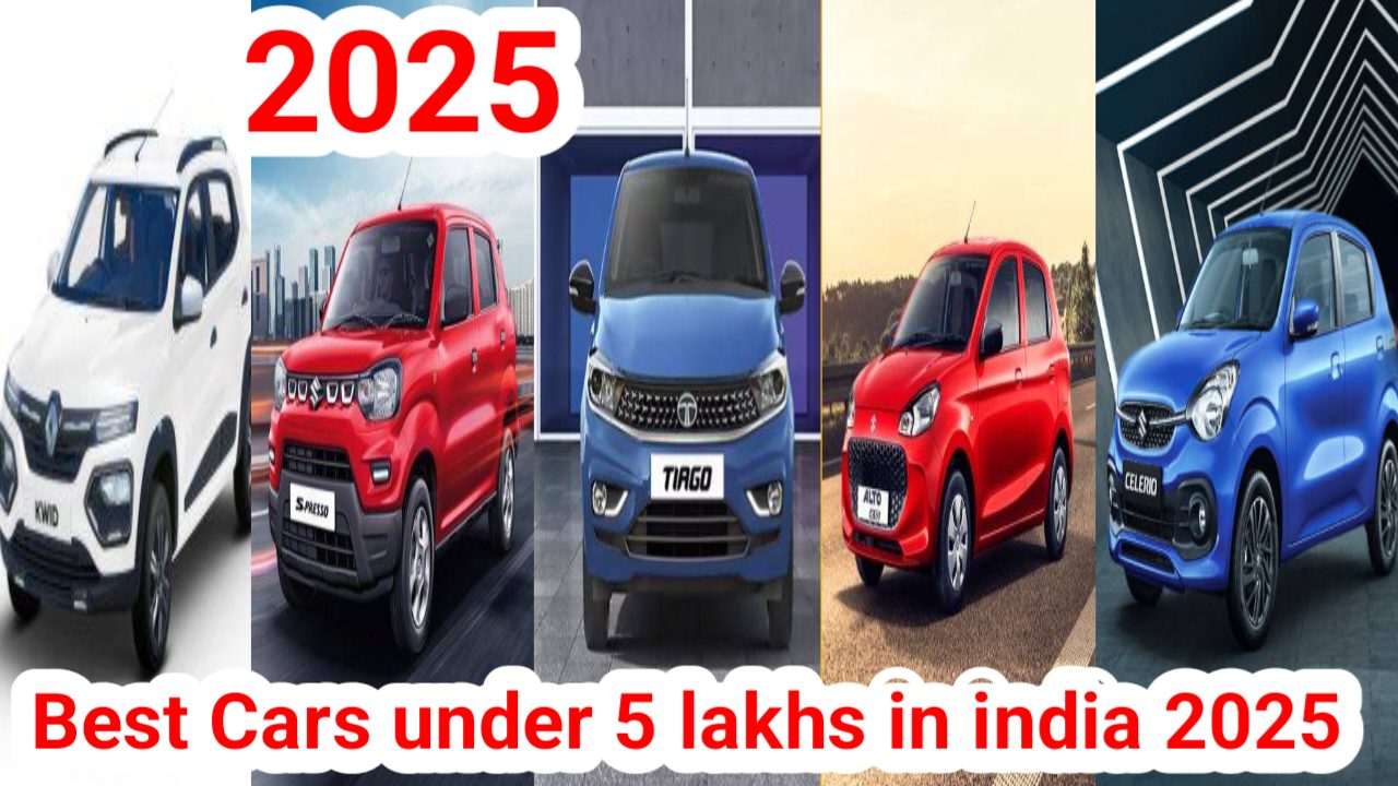 best car under 5 lakhs in india 2025