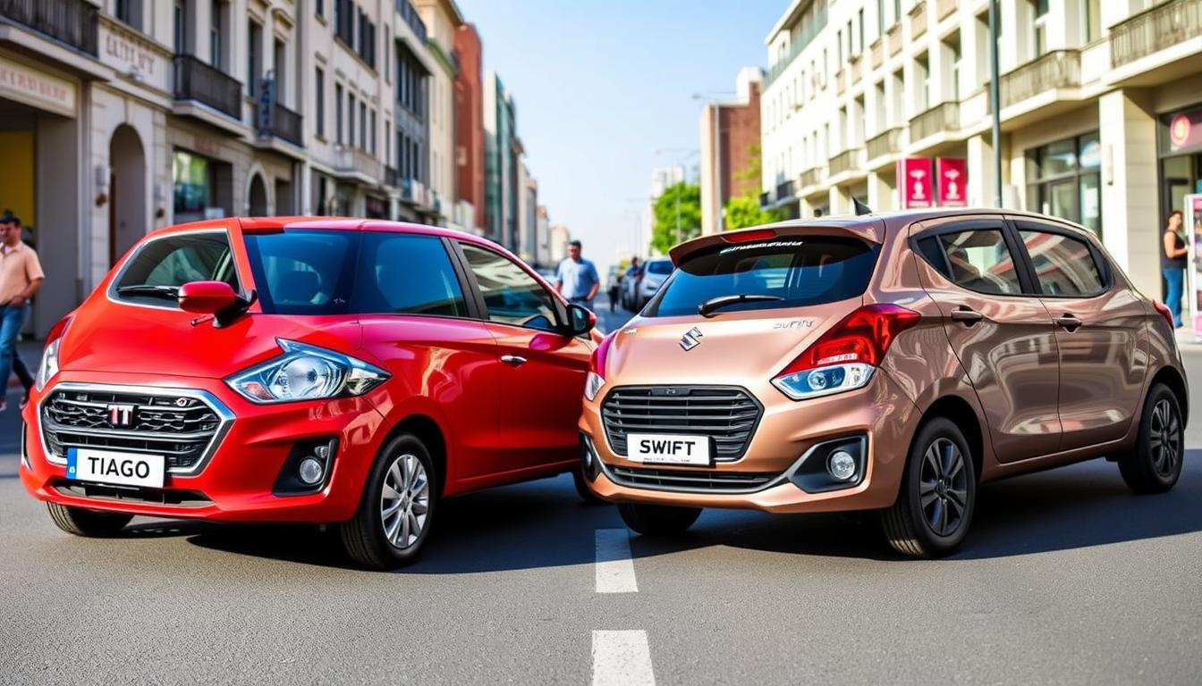 Tata Tiago vs Maruti Suzuki Swift 2025