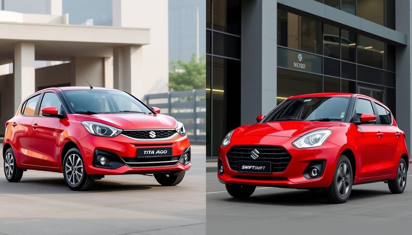 Tata Tiago vs Maruti Suzuki Swift 2025