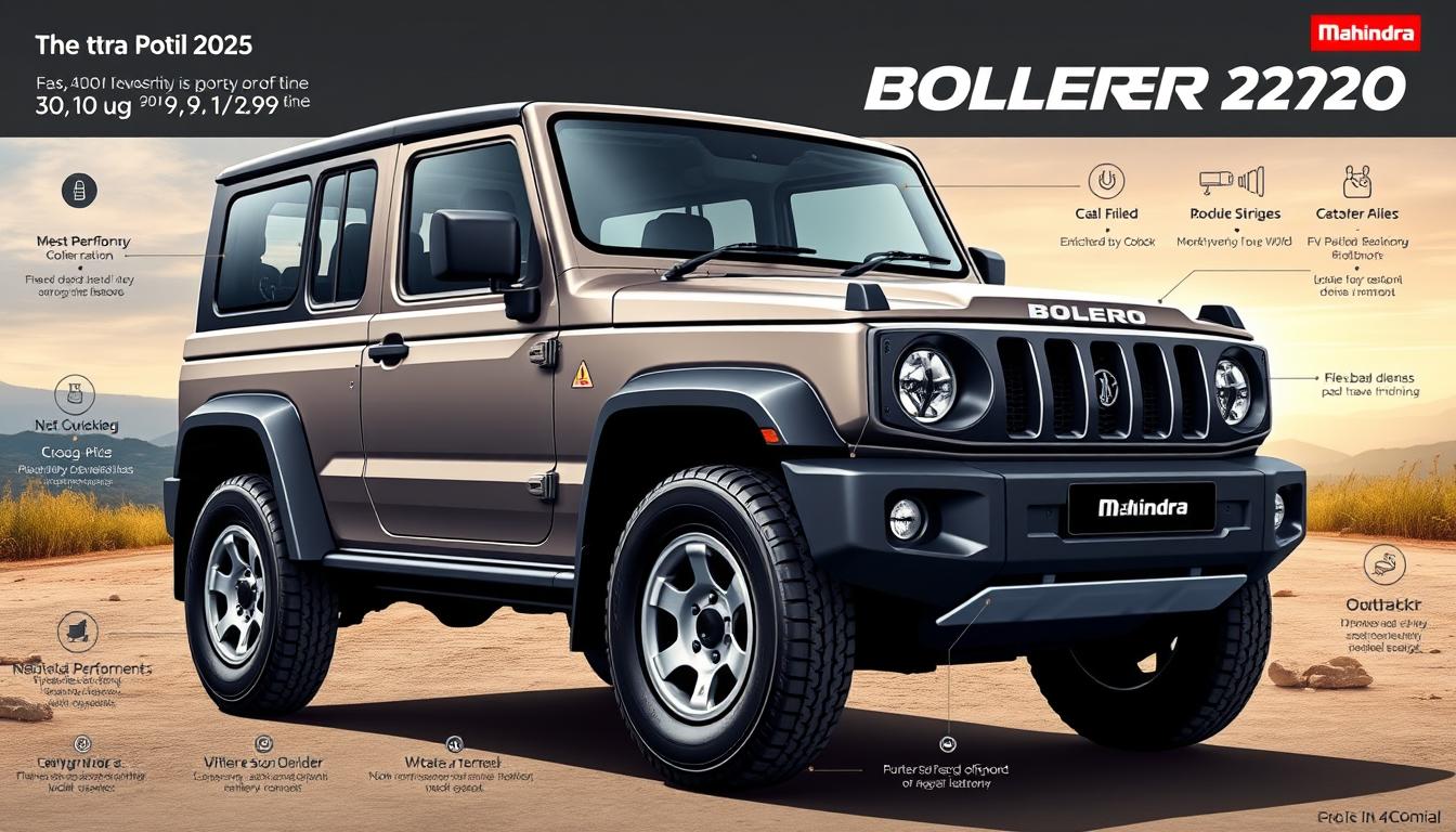 Safety Features Included in the New Mahindra Bolero 2025