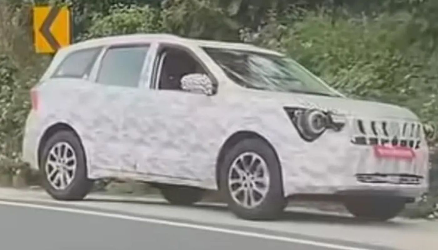 2026 Mahindra XUV700 Facelift Spotted For The First Time